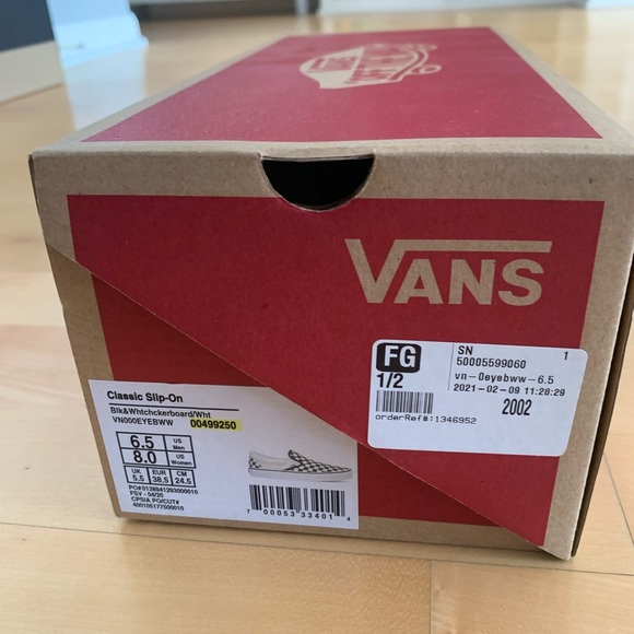 Vans Unisex Classic Slip-On Women’s 8 - Picture 3 of 3